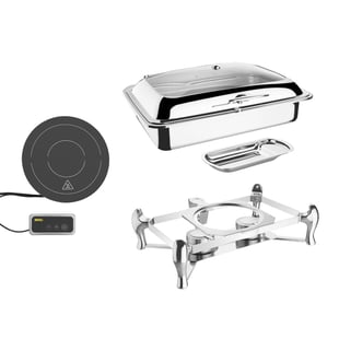 Olympia | 1/1 Inductie Chafer - Stand & Inductie Verwarmingsset