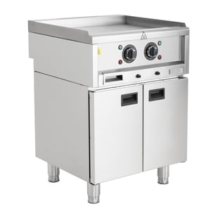 Buffalo | 600-Serie Zelfstandige Elektrische Bakplaat 600mm