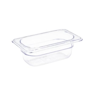 Vogue | polycarbonaat bak transparant GN1/9 65mm