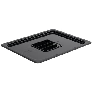 Vogue | polycarbonaat deksel zwart GN 1/2