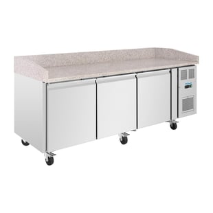 Polar | U-serie Bakkerij Counter Koelkast met Granieten Blad 634Ltr