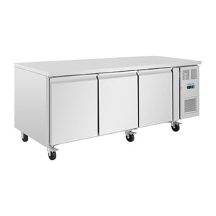Polar | U-serie 3-deurs counter met euronorm opslag 634Ltr