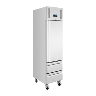 Polar | G-Series GN-koelkast, slank model, met 1 deur en 2 laden