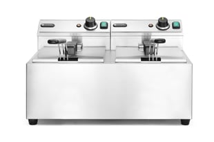 Hendi | Friteuse Profi Line - 2 x 8 L