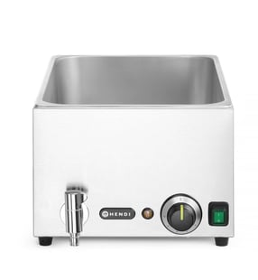 Hendi | Ranger Bain-marie met afvoerkraan