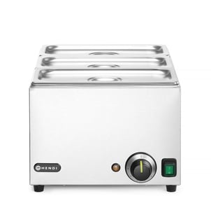 Hendi | Set: Bain-marie RANGER + 3x GN 1/3 en deksel