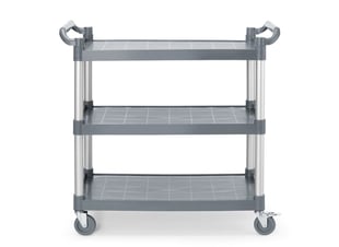 Amerbox | Serveerwagen polypropyleen met 3 bladen, groot