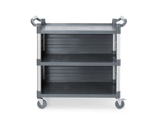 Amerbox | Serveerwagen polypropyleen met 3 bladen, groot