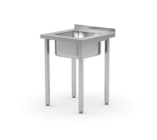 Hendi | Spoeltafel, met bouten