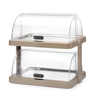 Hendi | Koeldisplay met rolltop “Duo” UNIQ