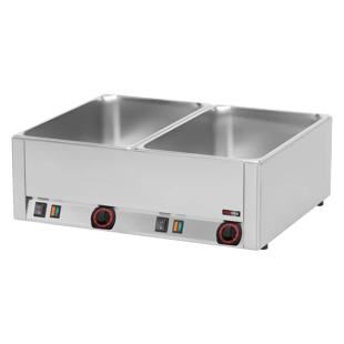 REDFOX BM 2115 | Bain marie elektrische 2x GN 1/1 - 150 tafelmodel