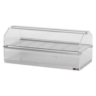 REDFOX VEN 820 | Neutrale vitrine 1x plank 80x35
