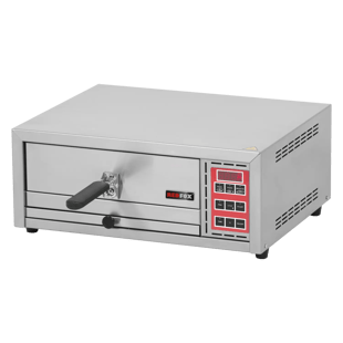 REDFOX FPP 36 | Pizzaoven aanrecht 1 kamer digitale bediening