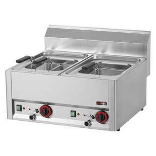REDFOX VT 60 EL | Elektrische pastakoker 8+8 l zonder onderkast 400 V