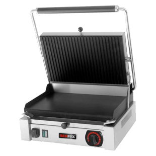 REDFOX PM 2015 LTF | Panini-grill glad elektrisch 41x41 teflon 230 V
