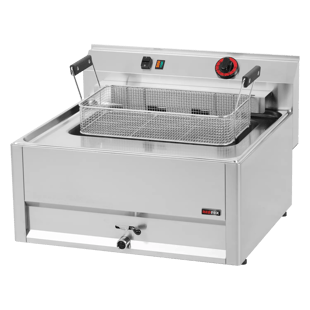 REDFOX FE 66 ELT | Elektrische friteuse 0,56 kW/l, 16 l op onderkast 400 V