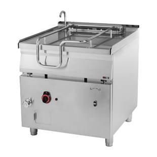 REDFOX BRM 90/80 G | Kantelbraadpan gas