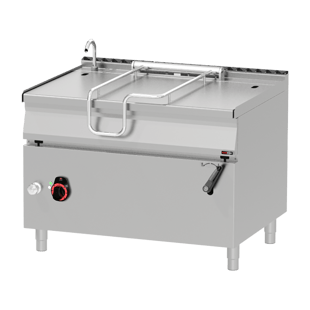 REDFOX BR 90/120 E/N | Kantelbraadpan elektrisch RVS 120 l