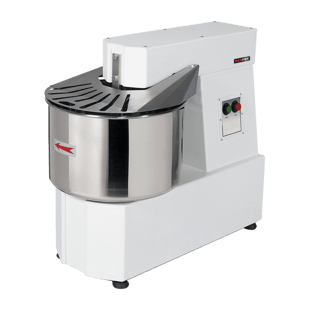 REDFOX HTF 42 T | Spiraalkneder 1 snelheid vaste kop 42 l 400 V