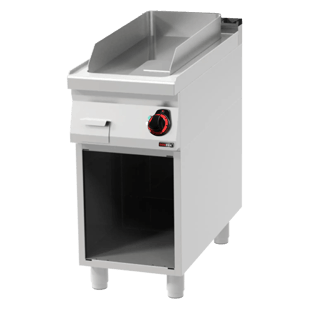 REDFOX FTH 90/40 E | Bakplaat 31x65 elektrisch glad op open onderkast 400 V