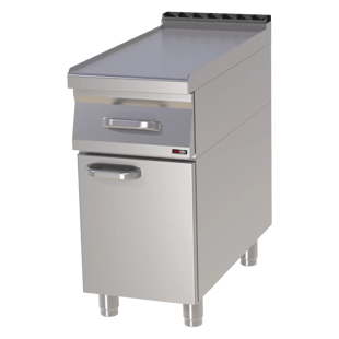 REDFOX PP 90/40 D | Werkblad 40x83 - 1x lade GN 1/1, 1x deur