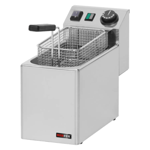 REDFOX FE 04 E | Elektrische friteuse 0,42 kW/l, 5 l tafelmodel 230 V