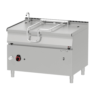 REDFOX BRM 90/120 G | Automatische kantelpan gas 120 l met stalen bodem