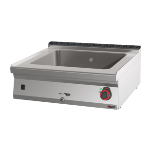REDFOX BM 70/08 E | Bain marie elektrisch GN 2/1 - 200 zonder onderkast