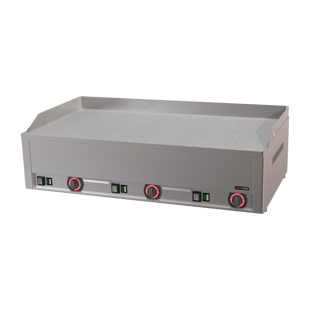 REDFOX FTHRC 90 E | Fry Top Griddle 97x48 elektrisch duurzaam chroom gecombineerde tafel 400 V