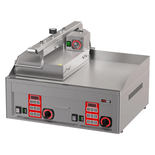 REDFOX KDA 63 ED | Semi-automatische steak grill duurzaam chroom