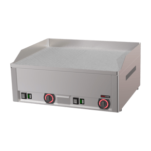 REDFOX FTHRC 60 E | Fry Top Griddle 65x48 elektrisch duurzaam chroom gecombineerde tafel