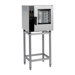 REDFOX MPDN 0523 ERAM | Heteluchtoven elektrisch Directe stoom Color touch screen Automatische reiniging Rechts scharnierende deur 5x GN 2/3