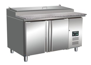 SARO | Voorbereidingswerkbank, werkblad graniet - 1/3 GNmodel SH 1500