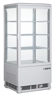 SARO | Mini-koelvitrinemodel SC 80 wit