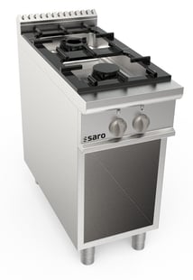 SARO | Gasfornuis open onderbouw 2 pits LQ -model LQ / CUG2BA