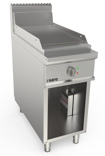 SARO | Elektrische bakplaat met open onderstel -model LQ / FTE2BAR
