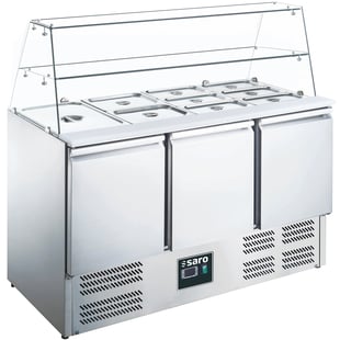 SARO | Saladette met glas opbouwmodel ES 903 G