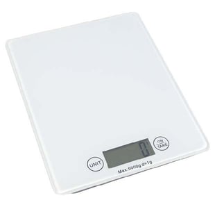 SARO | Digitale keukenweegschaal / Met glasplaat tot 5 kgmodel 4745BO