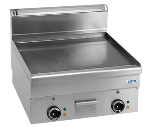 SARO | Elektrische Grillplaat Glad Tafelmodel 600x600model EFT66L