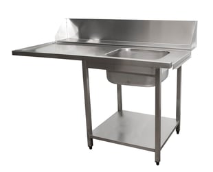 SARO | aanvoertafel voor vaatwasser rechts, 1 bak, 1600 mm
