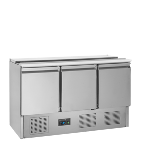 Tefcold | Saladette-koelwerkbank GN1/1 SA1365 - TC-16487