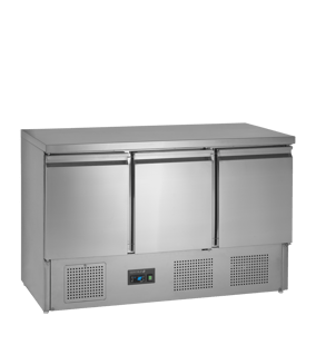 Tefcold | Saladette-koelwerkbank GN1/1 SA1365 S/S - TC-16488