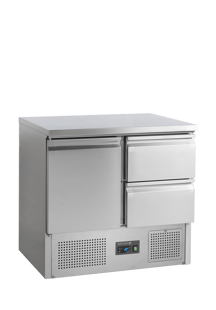 Tefcold | Saladette- koelwerkbank GN1/1  SA912 - TC-16494