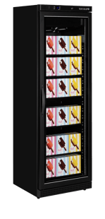 Tefcold | Displayvrieskast UF400VGB - TC-55787