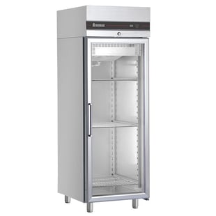 Inomak Koelkast 2/1 GN enkeldeurs glas - CAP172/GL
