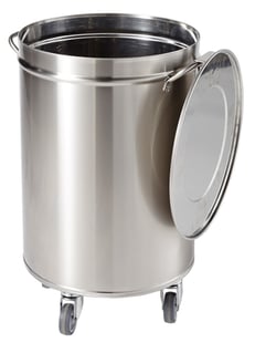 Sofinor professionele RVS vuilnisemmer / vuilnisbak design CPB05R