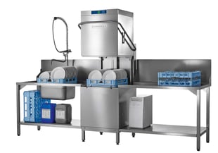 Hobart vaatwasmachine doorschuiver AMXR-10B (met energieterugwinning)