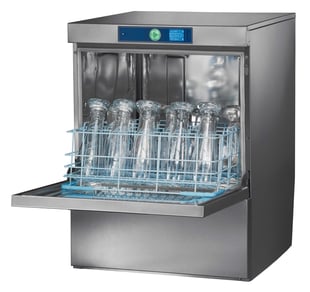 Hobart glazenspoelmachine GXB-S (met ingebouwde waterontharder)