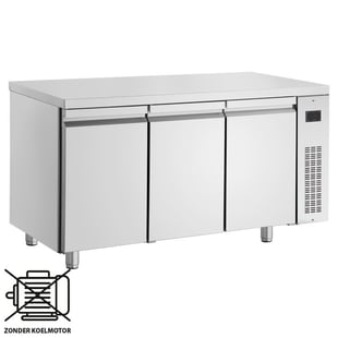 Inomak Koelwerkbank 1/1 GN Remote met 3 deuren - PNR999/RU