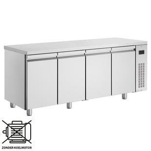 Inomak Koelwerkbank 1/1 GN Remote met 4 deuren - PNR9999/RU